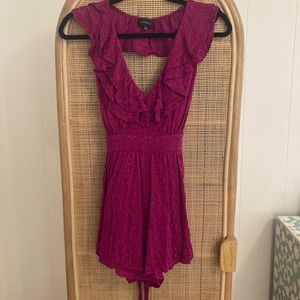 Majorelle pink romper
